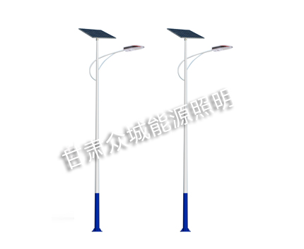 泽普复兴号太阳能led路灯